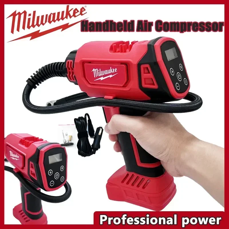 Milwaukee Compressor Electric Pump Pressure Handheld (optional, Will) - Commercial Equipment - Commercial Use | automatically | need | over-inflation. - Image 2