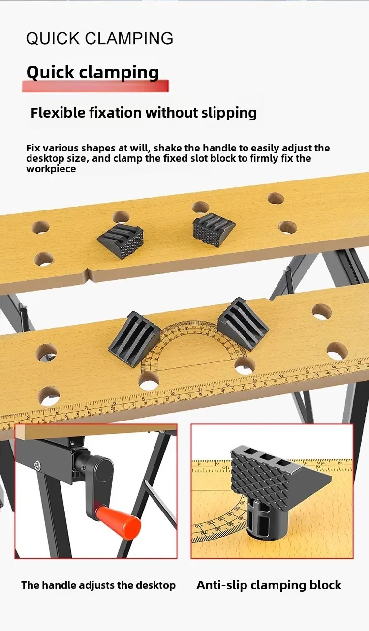 Mini Versatile Workbench Saw Stand - Commercial Equipment For Commercial Use | Commercial Equipment - Image 5