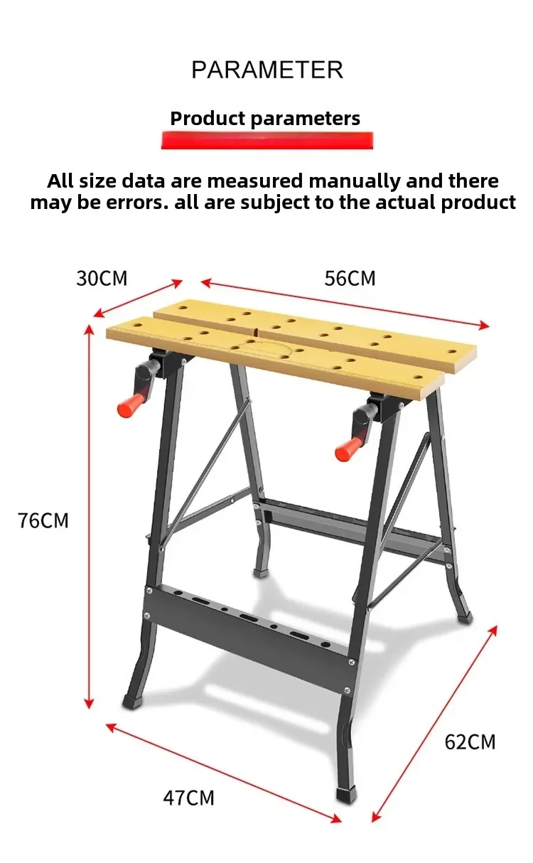 Mini Versatile Workbench Saw Stand - Commercial Equipment For Commercial Use | Commercial Equipment - Image 9