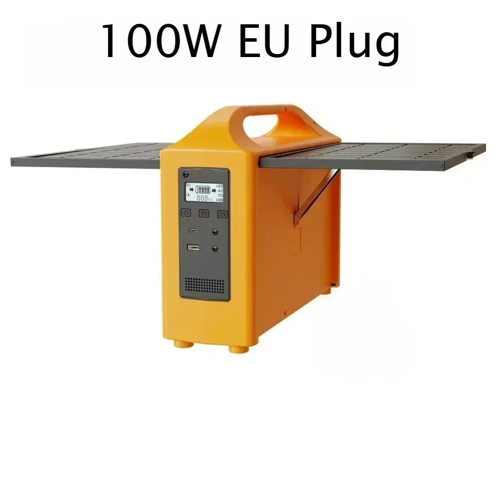 Mobile Solar Power 76.8wh (100w, 110v) - Commercial Equipment For Commercial Use | 110V | 100W | conversion