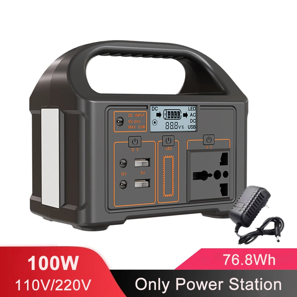 Mobile Supply Generator 500w/300w/100w Lifepo4 Power (500w, 220v) - Commercial Equipment For Commercial Use | 220V | 500W | 71800mah
