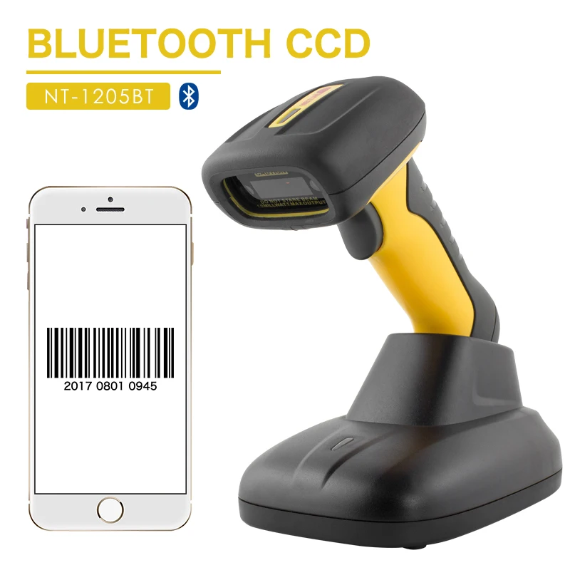 Netum Bluetooth Scanner 32bit Bar Reader (1202w, Performance) | Commercial Equipment | Commercial Use | 1202W