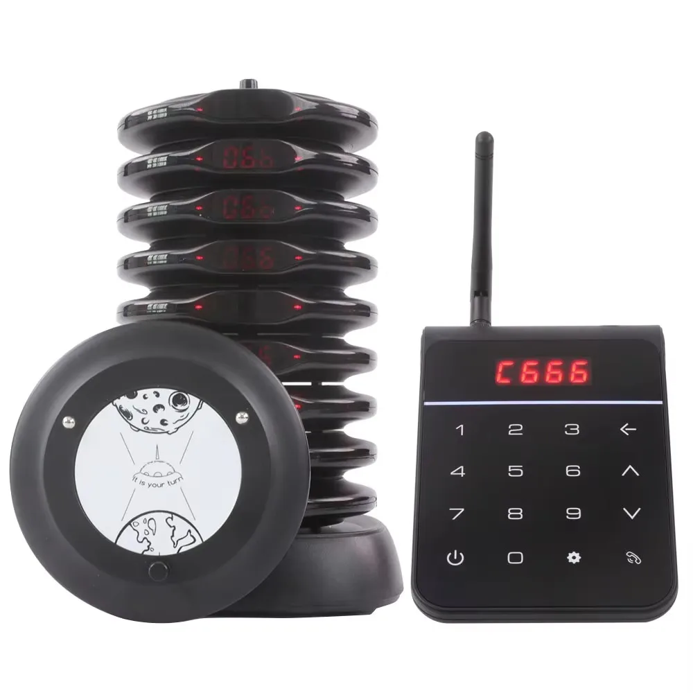 Pager Coasters Paging Ring (110v, Environment.) - Commercial Equipment For Commercial Use | 110V | environment. | DC-12V