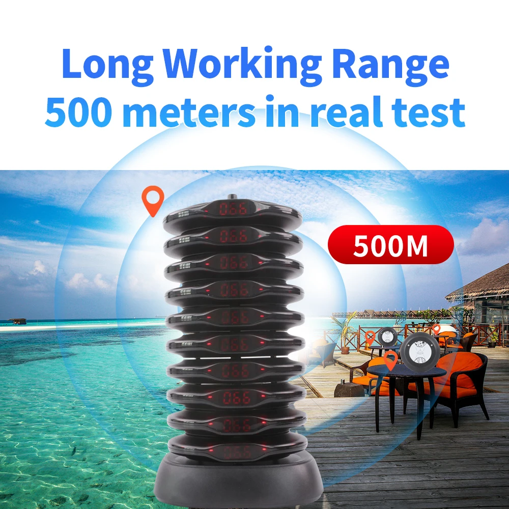 Pager Coasters Paging Ring (110v, Environment.) - Commercial Equipment For Commercial Use | 110V | environment. | DC-12V - Image 6