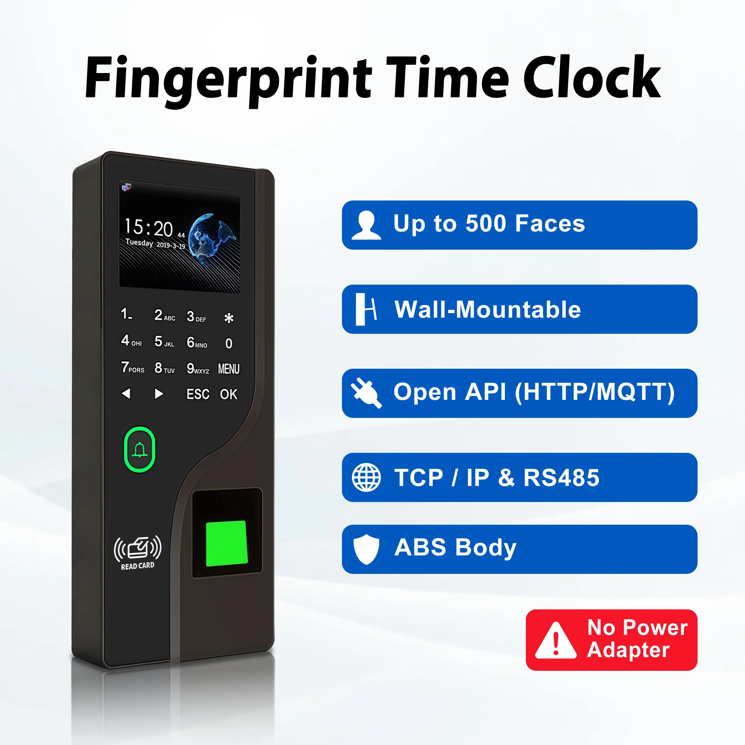 Password Access Fingerprint 2.4 Attendance App (product Lock U, Products Maglock) - Commercial Use - Commercial Equipment | Products EB Lock U | Produ