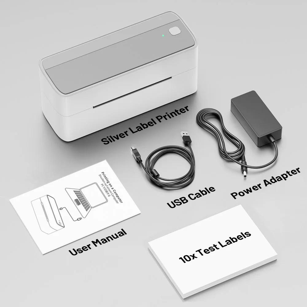Phomemo Portable Thermal Printer Bluetooth (eu Plug, Grey) - Commercial Equipment For Commercial Use | online. | Black | Deep Blue - Image 11