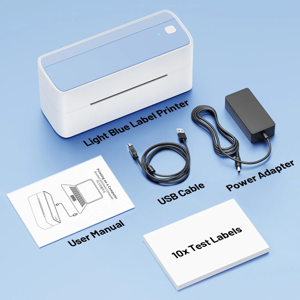 Phomemo Portable Thermal Printer Bluetooth (eu Plug, Grey) - Commercial Equipment For Commercial Use | online. | Black | Deep Blue - Image 12