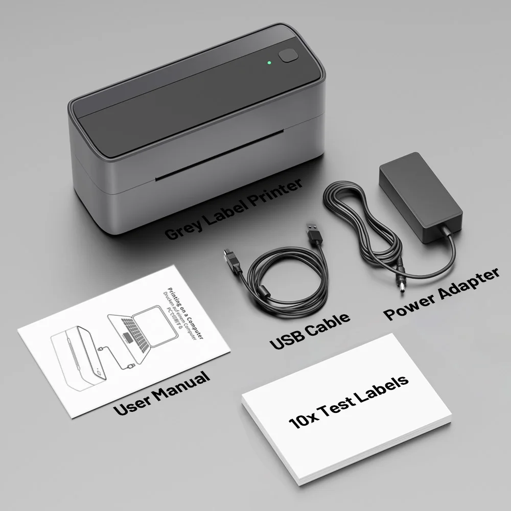 Phomemo Portable Thermal Printer Bluetooth (eu Plug, Grey) - Commercial Equipment For Commercial Use | online. | Black | Deep Blue - Image 13