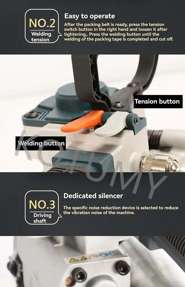 Plastic Strapping (using, Tariff) - Commercial Use - Commercial Equipment | destroyed | B25 bandwidth19-25mm | pneumatic | Commercial Equipment - Image 6