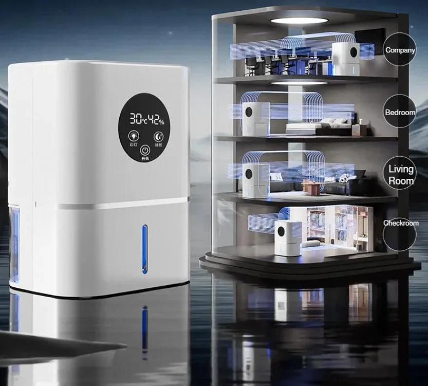 Portable Bedroom Dehumidifier Absorption Damp Indoor (eu 220v, Basic): Commercial Equipment - Commercial Use | 220V | Basic | Commercial Equipment - Image 11