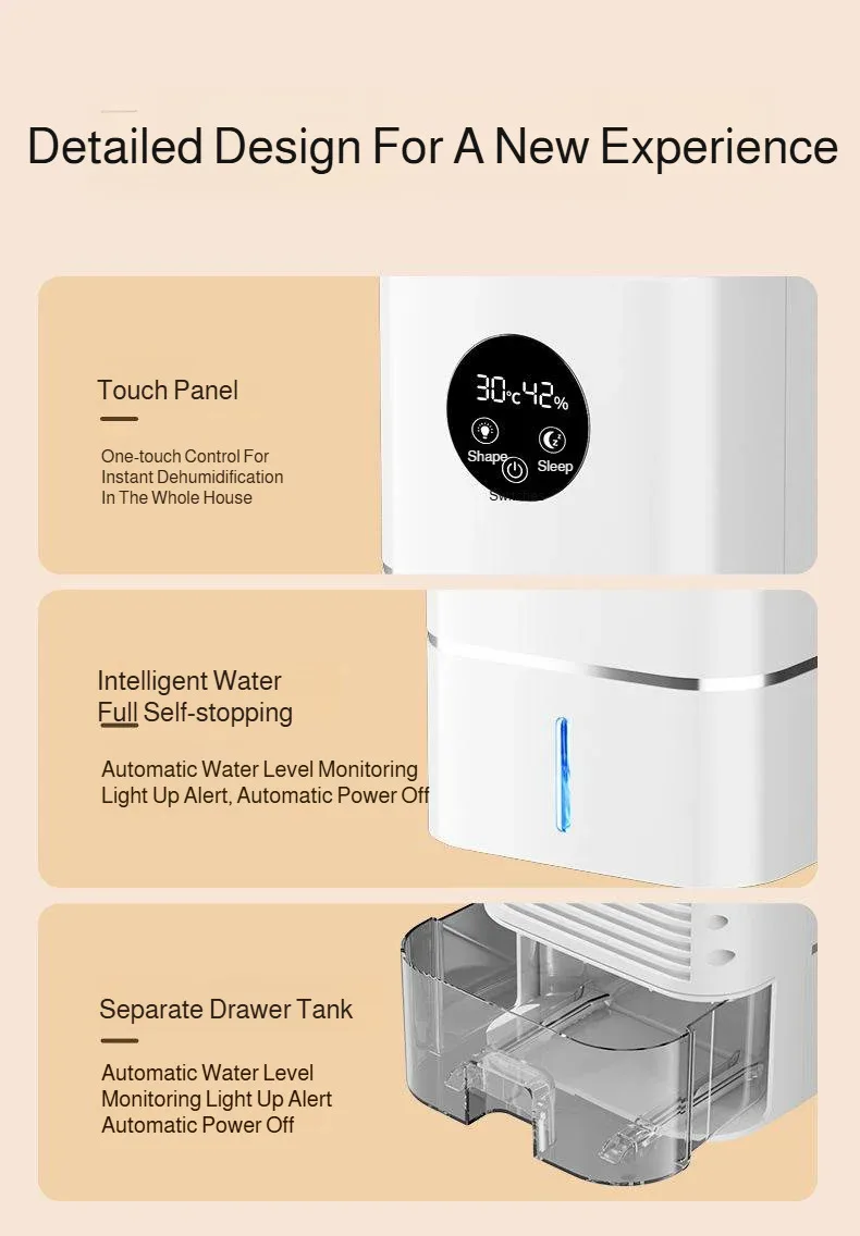 Portable Bedroom Dehumidifier Absorption Damp Indoor (eu 220v, Basic): Commercial Equipment - Commercial Use | 220V | Basic | Commercial Equipment - Image 22