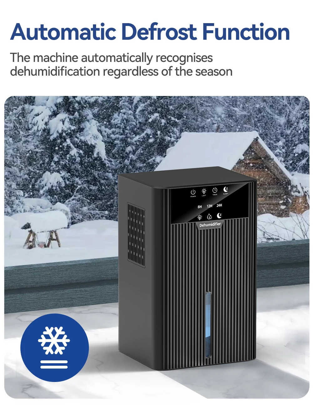 Portable Dehumidifier Purification Removal Drying Humidity (maximizingatonly38db, Itofferssuperiordehumidificationperformance) | Commercial Equipment - Image 3