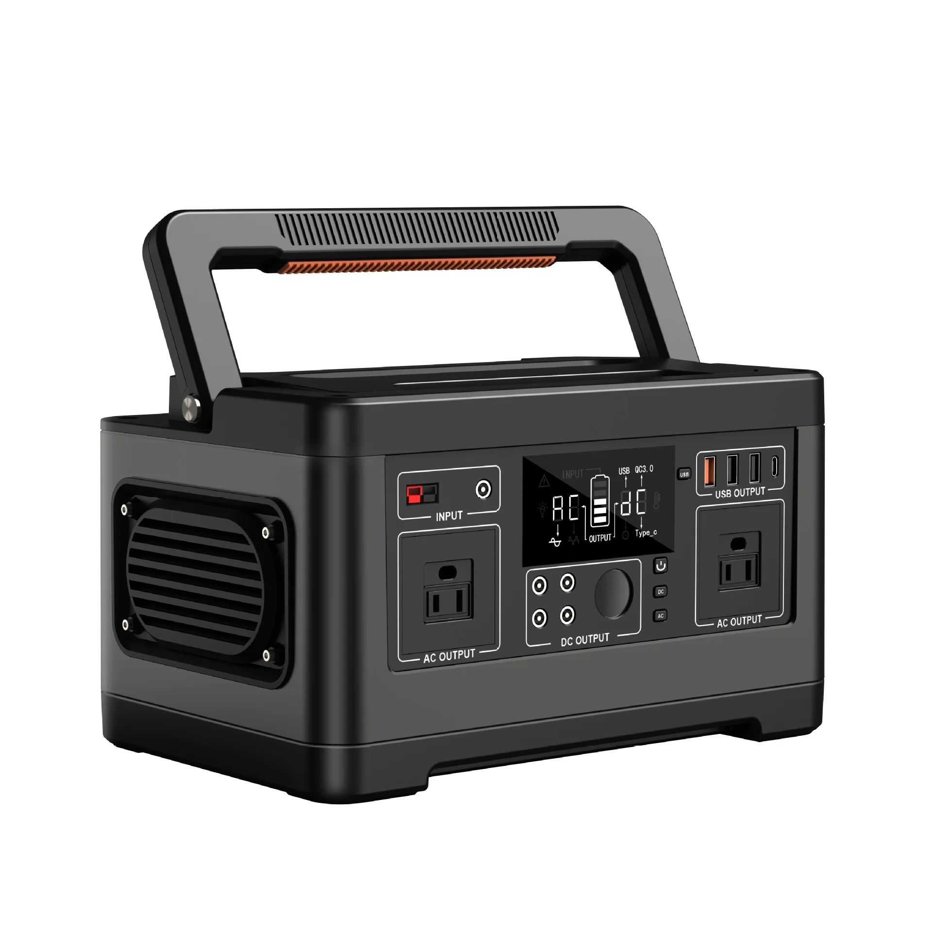 Portable Solar Station Inverter Port Plug (220v, 500w) - Commercial Equipment For Commercial Use | 220V | 500W | wave