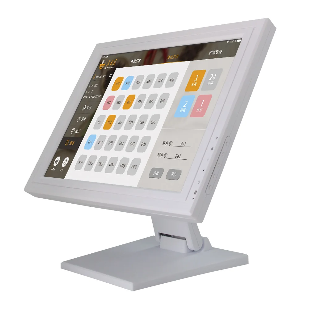 Pos Monitor Screen Display Touch Inch (240v, Resolved) - Commercial Equipment - Commercial Use | 240V | number | 16.7m