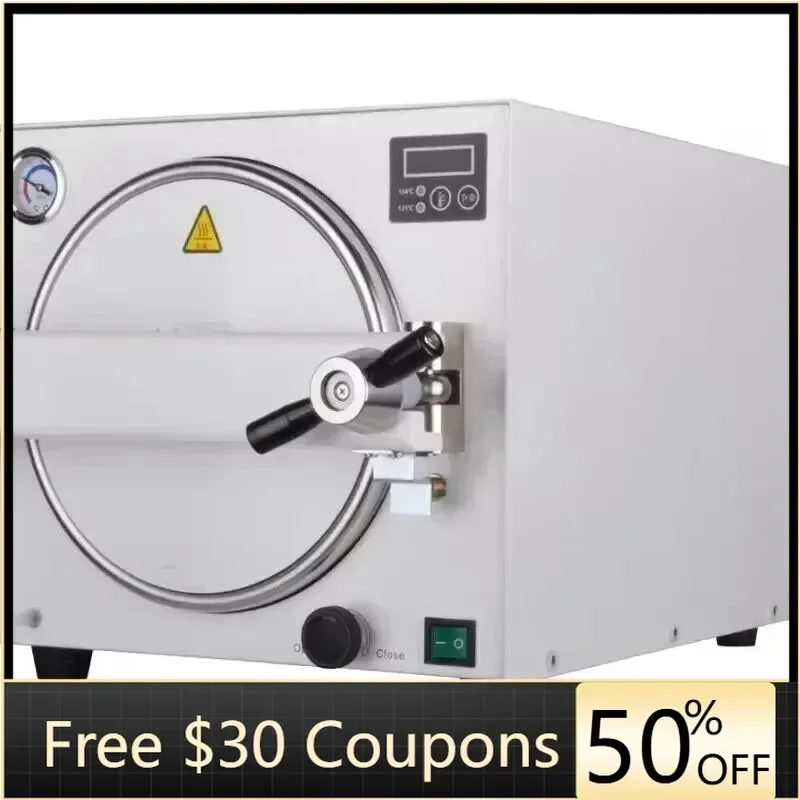 Autoclave Manicure Vertical 18l (900w, Stainless Steel): Commercial Equipment - Commercial Use | 18L | 900W | Stainless steel