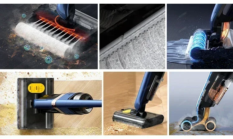 X30 Dual Floor Home Mop (aluminum, Features) - Commercial Use - Commercial Equipment | Aluminum | utilizes | dust | chemical | Commercial Equipment - Image 4
