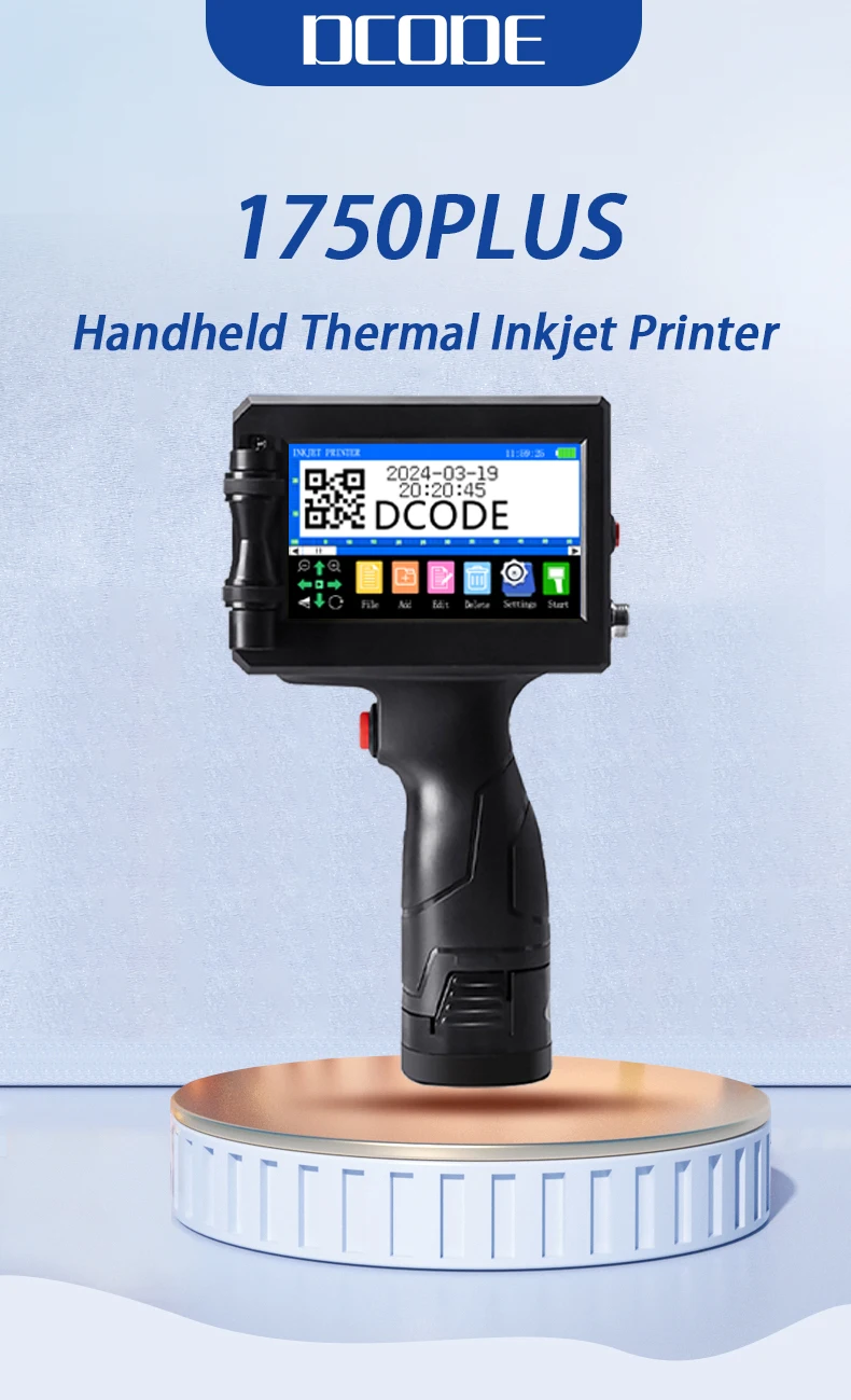 Printer Barcode Dcode 12.7/25.4mm Handheld (weight, 2-5mm) - Commercial Use - Commercial Equipment | only | 700g | hold | Commercial Equipment - Image 2