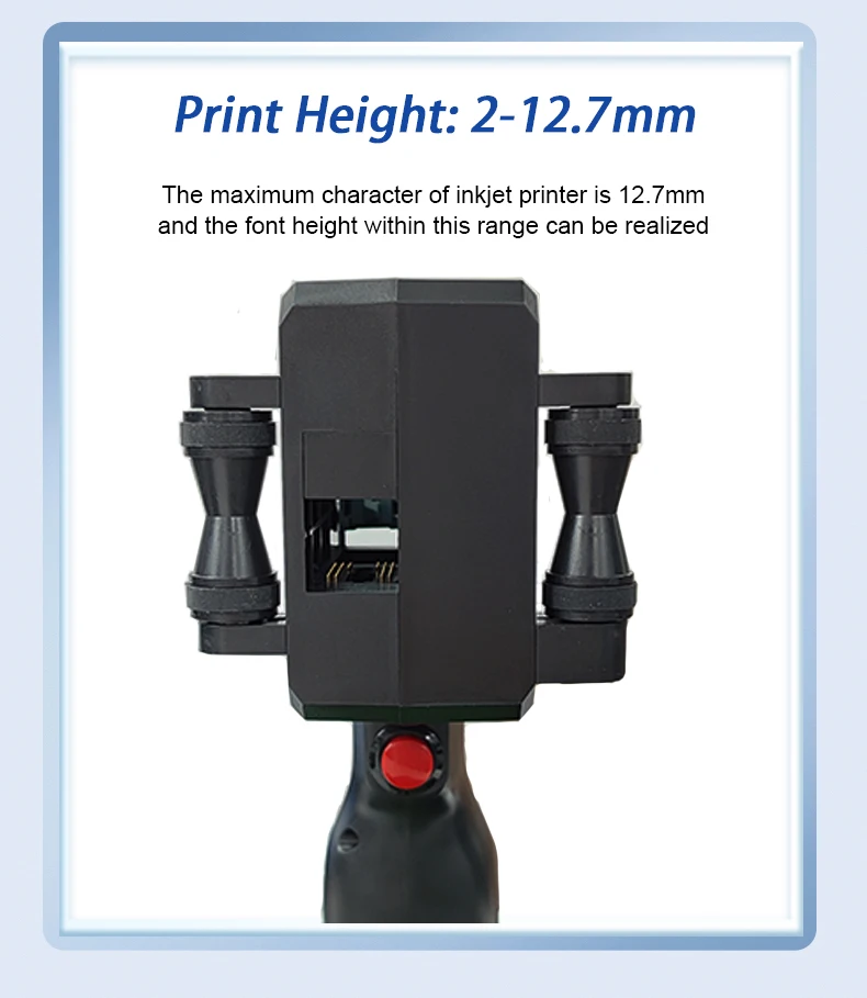 Printer Barcode Dcode 12.7/25.4mm Handheld (weight, 2-5mm) - Commercial Use - Commercial Equipment | only | 700g | hold | Commercial Equipment - Image 7