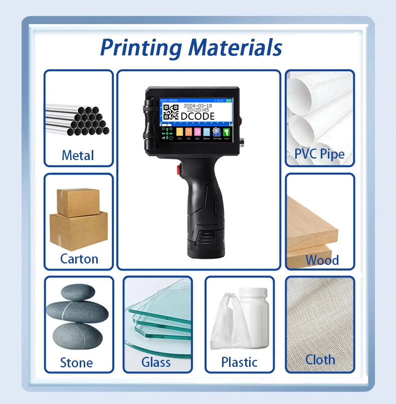 Printer Barcode Dcode 12.7/25.4mm Handheld (weight, 2-5mm) - Commercial Use - Commercial Equipment | only | 700g | hold | Commercial Equipment - Image 9