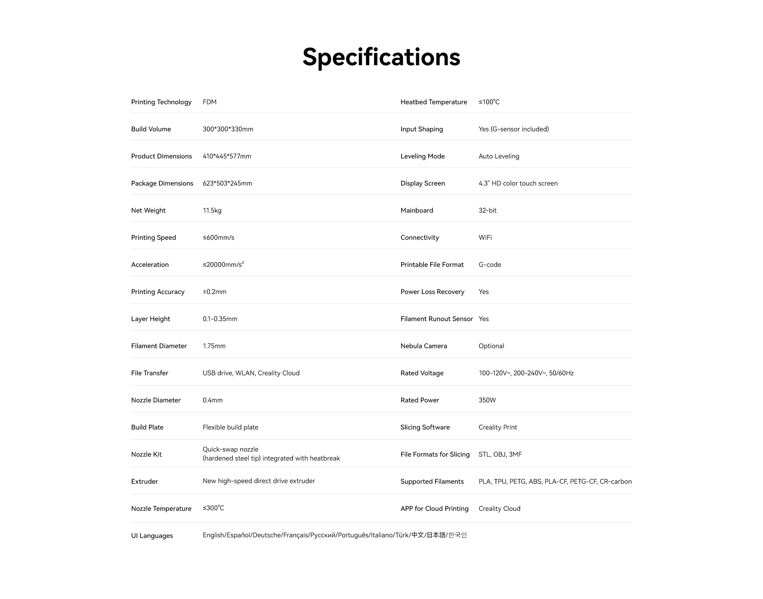Printer Speed Creality (350w, Aluminum) | Commercial Equipment | Commercial Use | 120V - Image 29