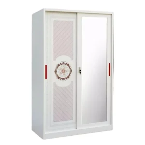 Printing Cupboard Bedroom Door Steel | 1800 800 450mm-White | 1970x1200x450mm | Commercial Equipment