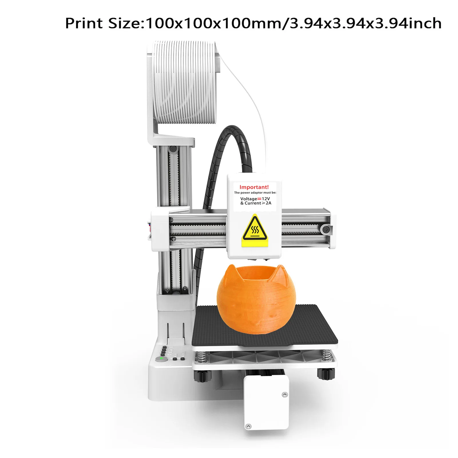 Printing Division Accuracy Compact Frequency Printer Heating (materials) | Commercial Equipment | Commercial Use | 155x175x210mm - Image 5