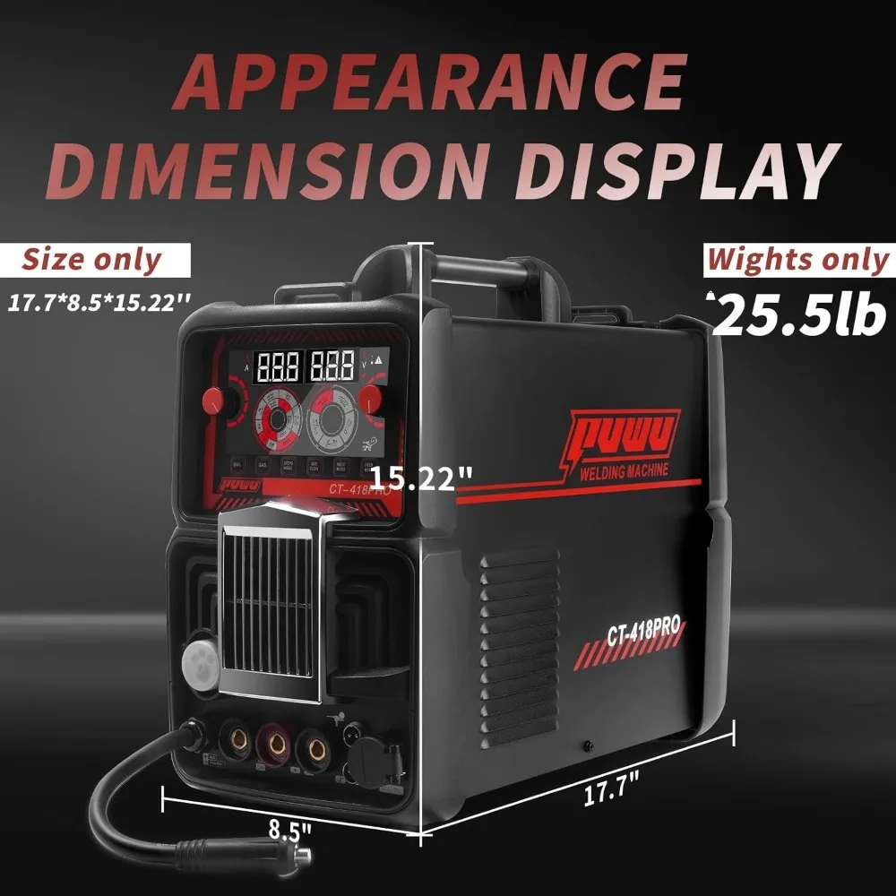 110v/220v Welder Mig/lift Plasma Gas | 110V | PT31 | MIG200A | MIG130A | Commercial Equipment - Image 4