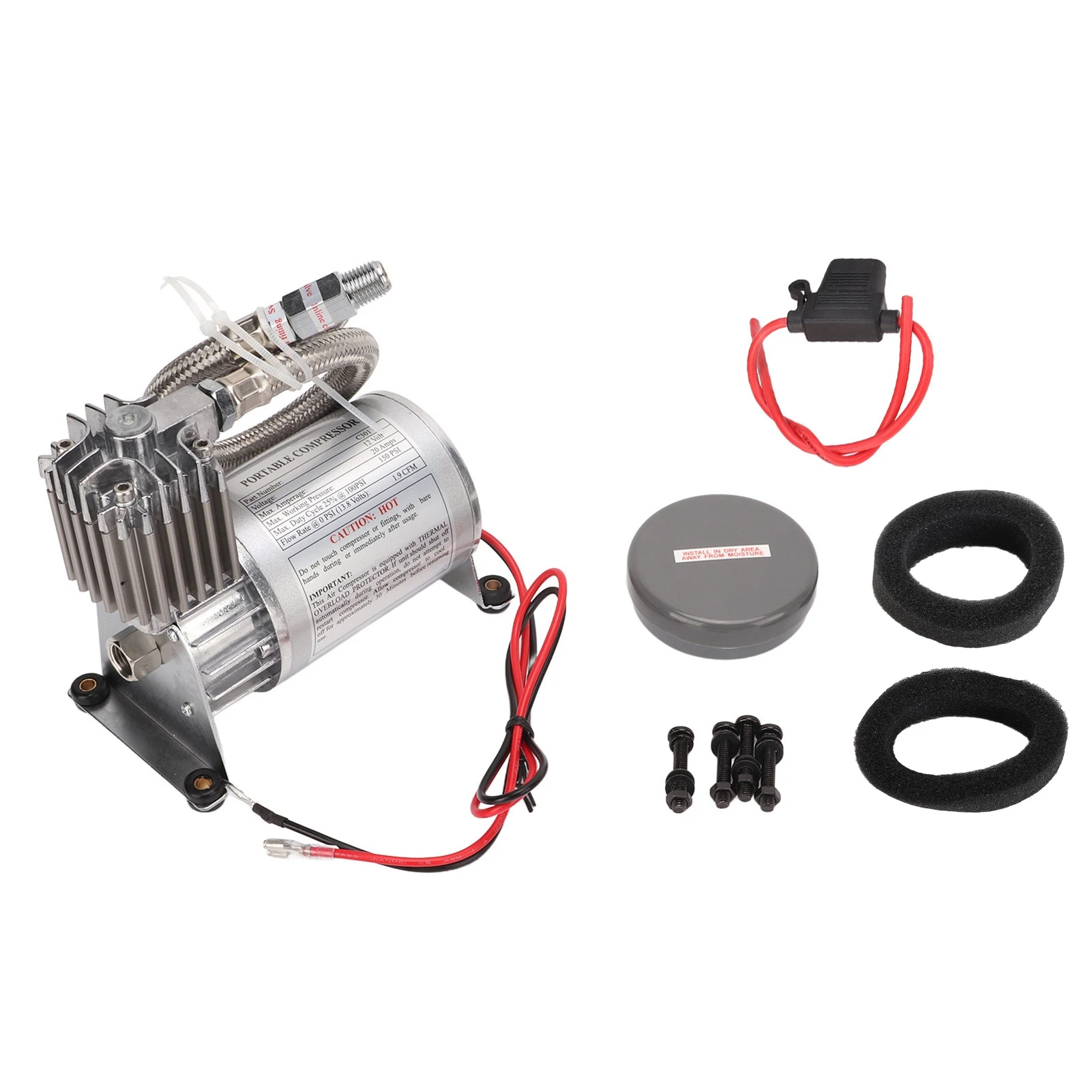 Psi Npt1/4 12v Heavy Air 20a (universal, Requires) | Commercial Equipment | Commercial Use | working | simple | using. | Commercial Equipment