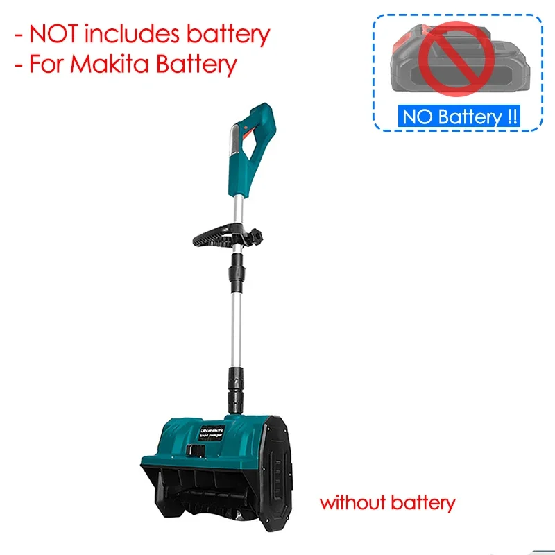 Push Plow Snow Cordless Electric Foldable (1200w, Strong) - Commercial Equipment - Commercial Use | 1200W | high-strength | 32cm