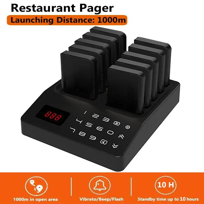 Queue Customer Wireless (effective) - Commercial Equipment - Commercial Use | reinforced | used | specification | Commercial Equipment