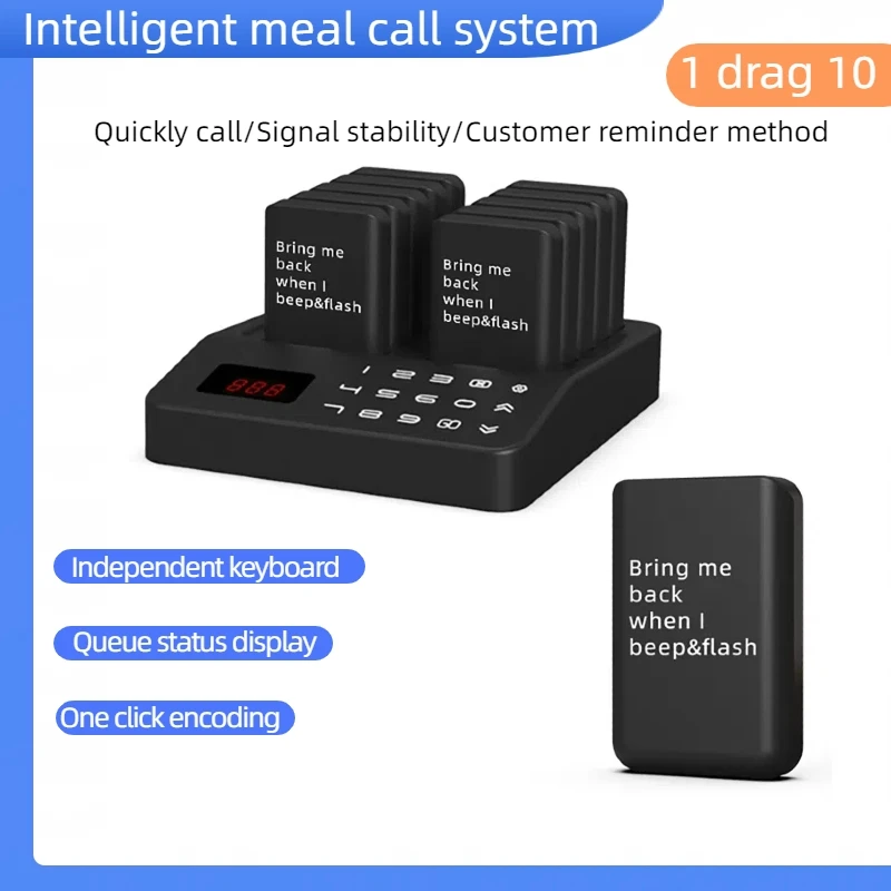 Queue Customer Wireless (effective) - Commercial Equipment - Commercial Use | reinforced | used | specification | Commercial Equipment - Image 2