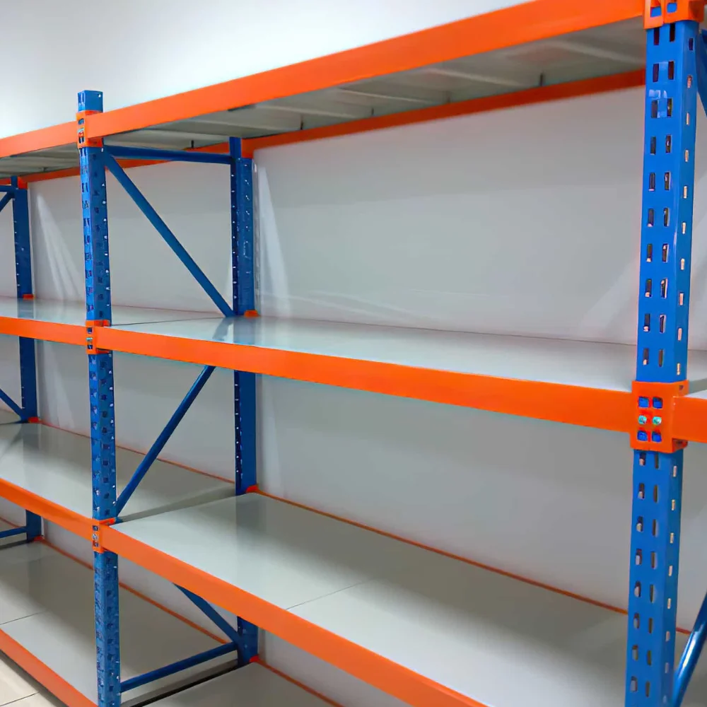 Rack Medium-duty Steel Warehouse (name) - Commercial Equipment - Commercial Use | meet | racking | electronics | Commercial Equipment