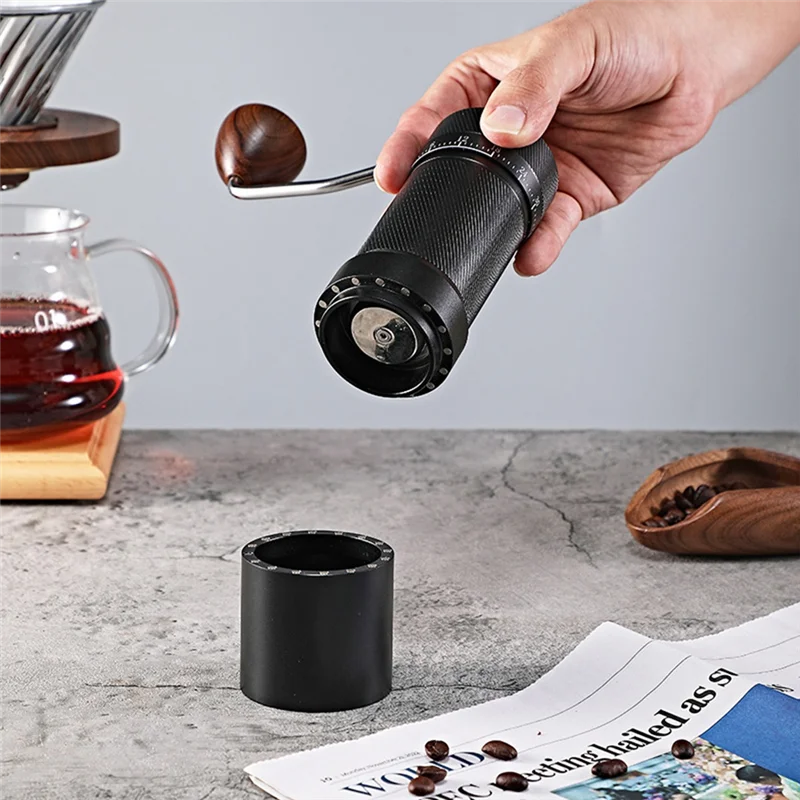 Ralca-manual Grinder Espresso Steel Hand-operated Bean (stainless Steel, Anytime.) - Commercial Use - Commercial Equipment | Stainless steel | allow |