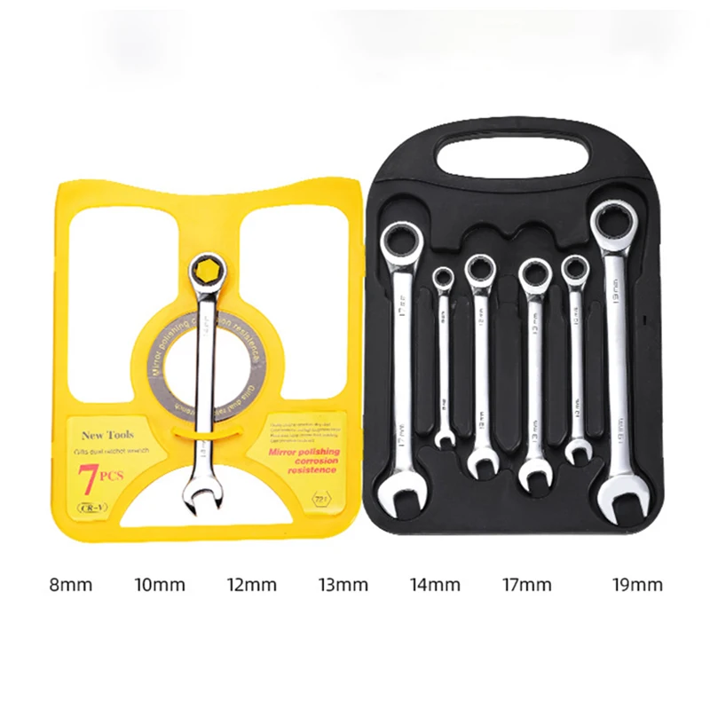 Ratchet Multifunctional Mechanic - Commercial Equipment Unit For Commercial Use - Information | material | origin | 7 Piece Set | Commercial Equipment
