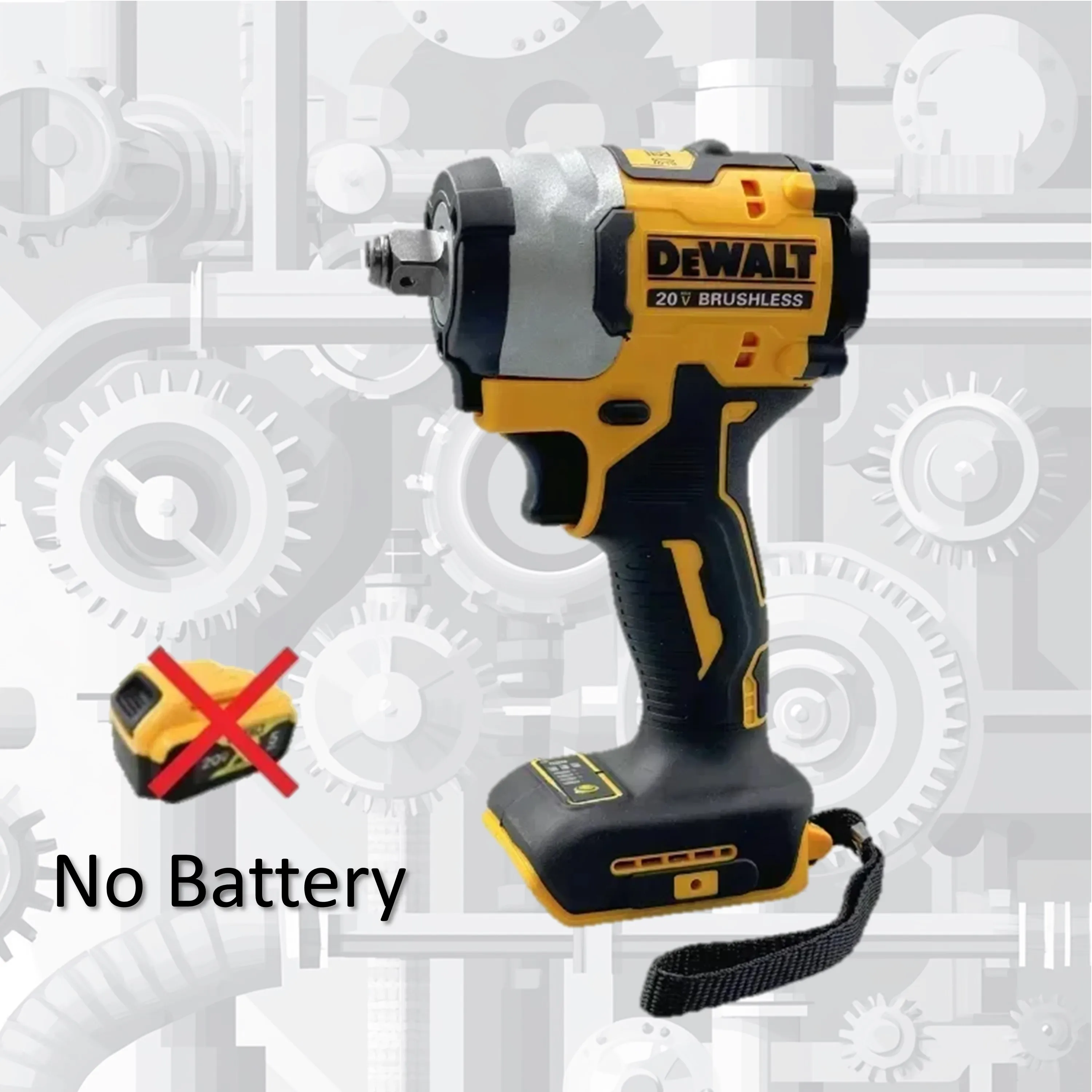Rechargeable 1/2 Dewalt (dcf922, Bare Metal) - Commercial Equipment For Commercial Use | DCF922 | Bare metal | Commercial Equipment