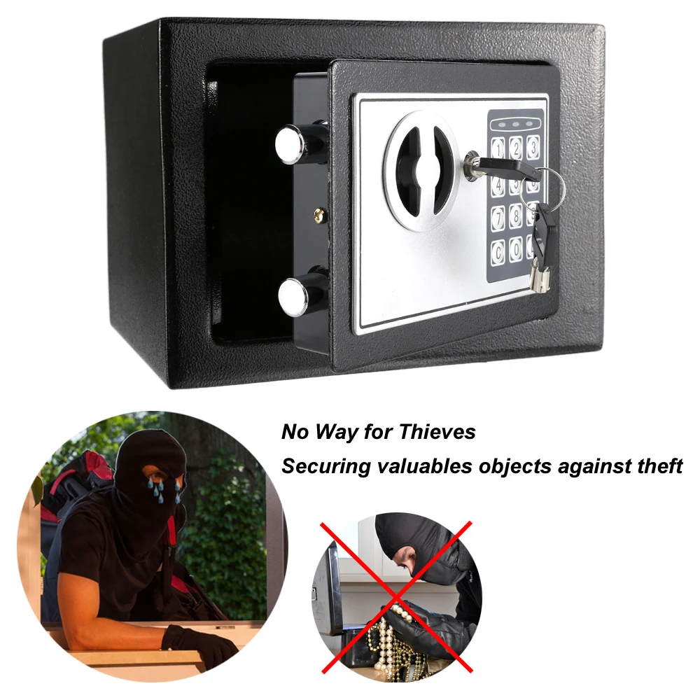 Security Steel Electronic Lock Box Home Digital (construction, Protect) - Commercial Equipment - Commercial Use | accommodate | carefully | rotary - Image 5