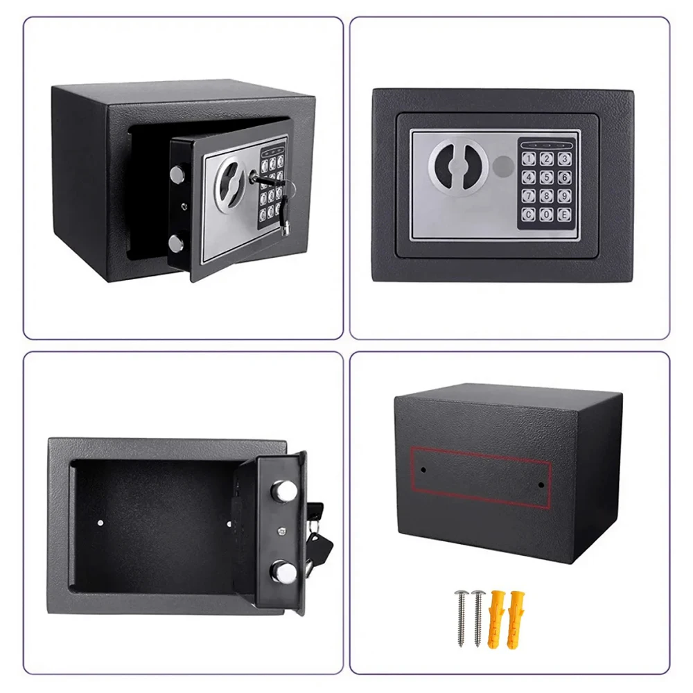 Security Steel Electronic Lock Box Home Digital (construction, Protect) - Commercial Equipment - Commercial Use | accommodate | carefully | rotary - Image 8