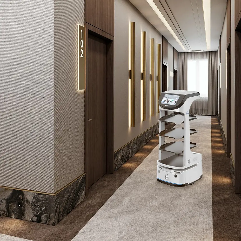 Service Custom Reception Delivery Navigation (obstacle) | Commercial Equipment | Commercial Use | 30kg | avoidance | button | Commercial Equipment - Image 3
