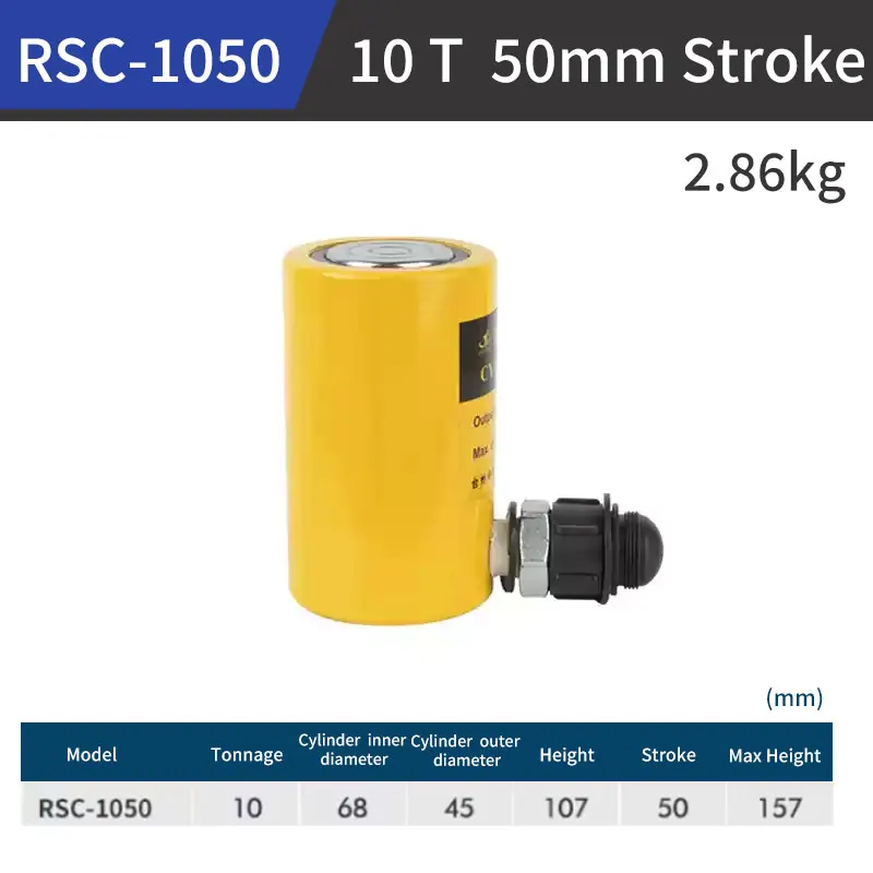 Single Cylinder Jack Hydraulic Acting Pressure 10t/20t/30t (50t) - Commercial Equipment - Commercial Use | 20T | 50T | Commercial Equipment