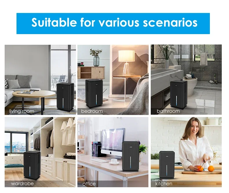 Small Dehumidifier Wardrobe Dehumidifier2024 Design (3l, Such) | Commercial Equipment | Commercial Use | 3L - Image 9