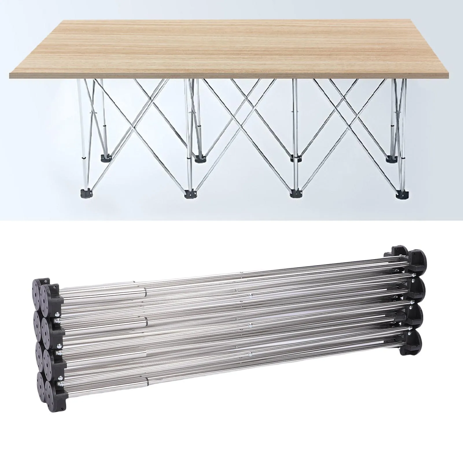 Spider Workbench 800kg Bearing Stainless Folding (stainless Steel, Complex) | Commercial Equipment | Commercial Use | Stainless steel