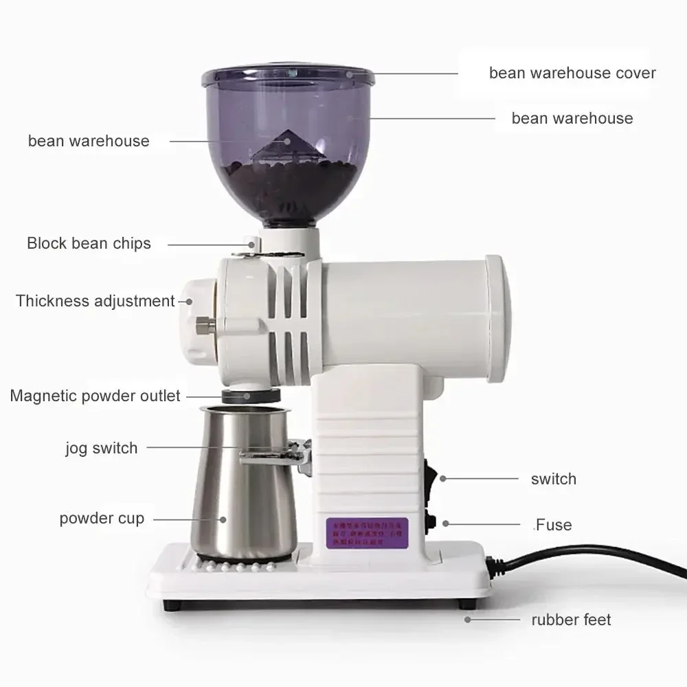 Bean Punch (10 Gear, 220v) - Commercial Use - Commercial Equipment | 220V | EU | 8 Gear | 10 Gear | Commercial Equipment - Image 6