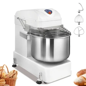 Duty Mixer Universal Heavy Dough Kneader 60l Electric Food Spiral | 3kW | SSD60B-3kw-25KG | Commercial Equipment