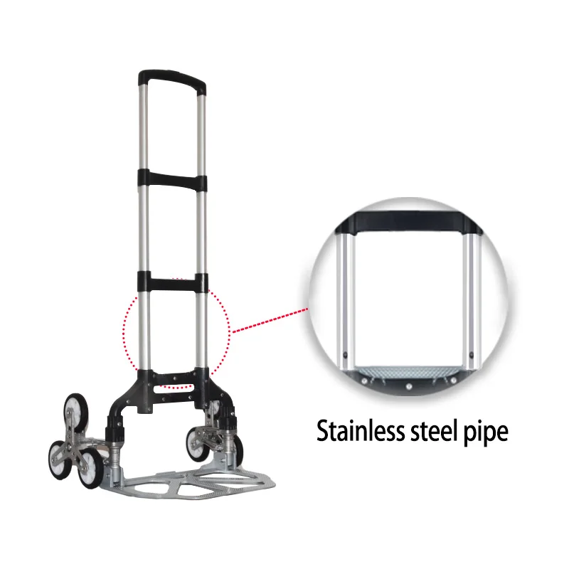Cord Foldable Upstairs 75kg Terrain Truck (aluminum, Description): Commercial Equipment - Commercial Use | Aluminum | -packing | unfold - Image 16