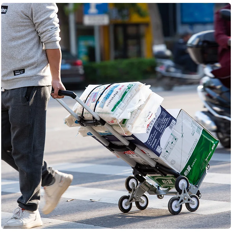 Cord Foldable Upstairs 75kg Terrain Truck (aluminum, Description): Commercial Equipment - Commercial Use | Aluminum | -packing | unfold - Image 29