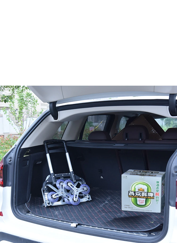 Cord Foldable Upstairs 75kg Terrain Truck (aluminum, Description): Commercial Equipment - Commercial Use | Aluminum | -packing | unfold - Image 31