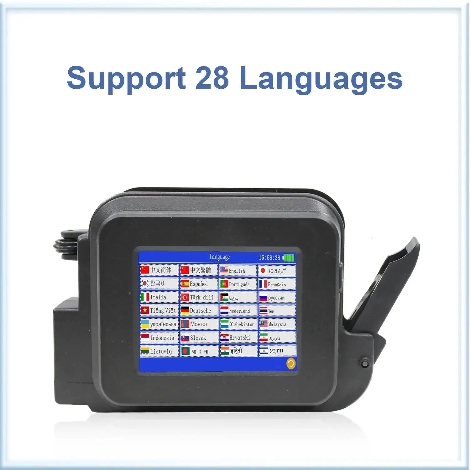 Handheld Printer Barcode Dcode 12.7mm Mini (245g) | Commercial Equipment | Commercial Use | UK Plug | cartridge | adapter | Commercial Equipment - Image 4