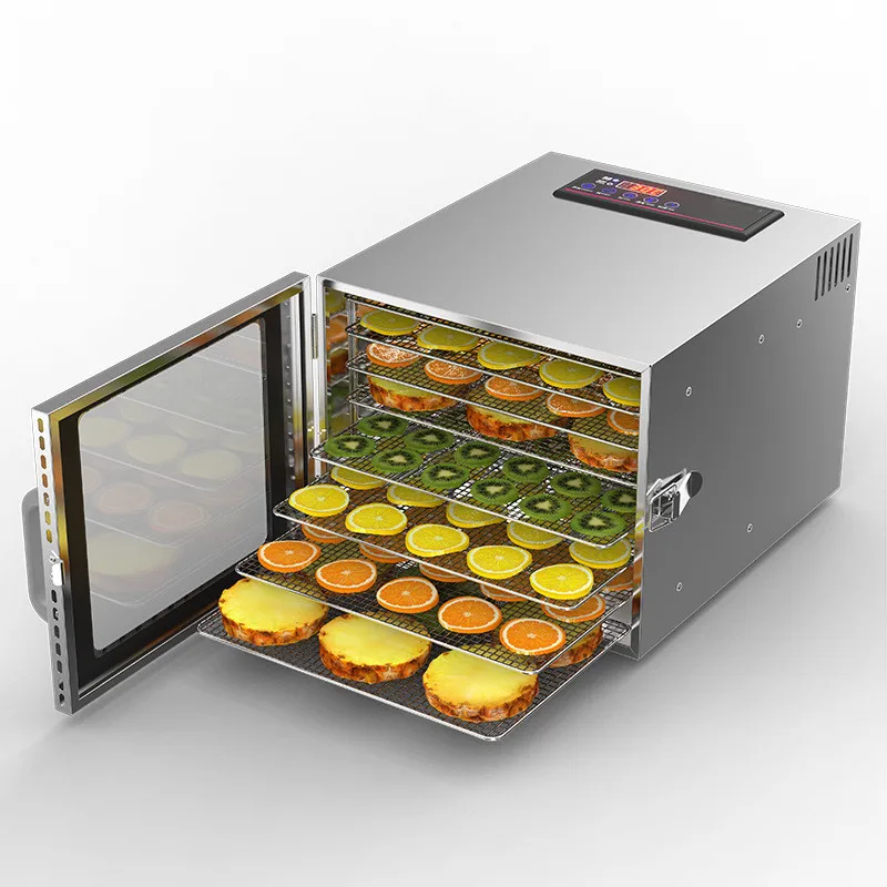 Air Fruit Food: Commercial Food Dehydrator - Drying For Food Prep - Light Grey, 8L | 8L | Light Grey | Commercial Food Dehydrators