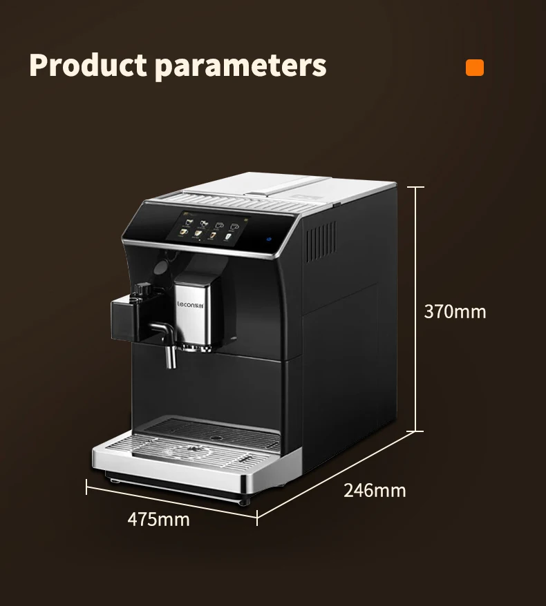 Coffee Automatic - Commercial Equipment Unit For Commercial Use - Size | 220V | 1300W | UK | weight | 38cm | Commercial Equipment - Image 4