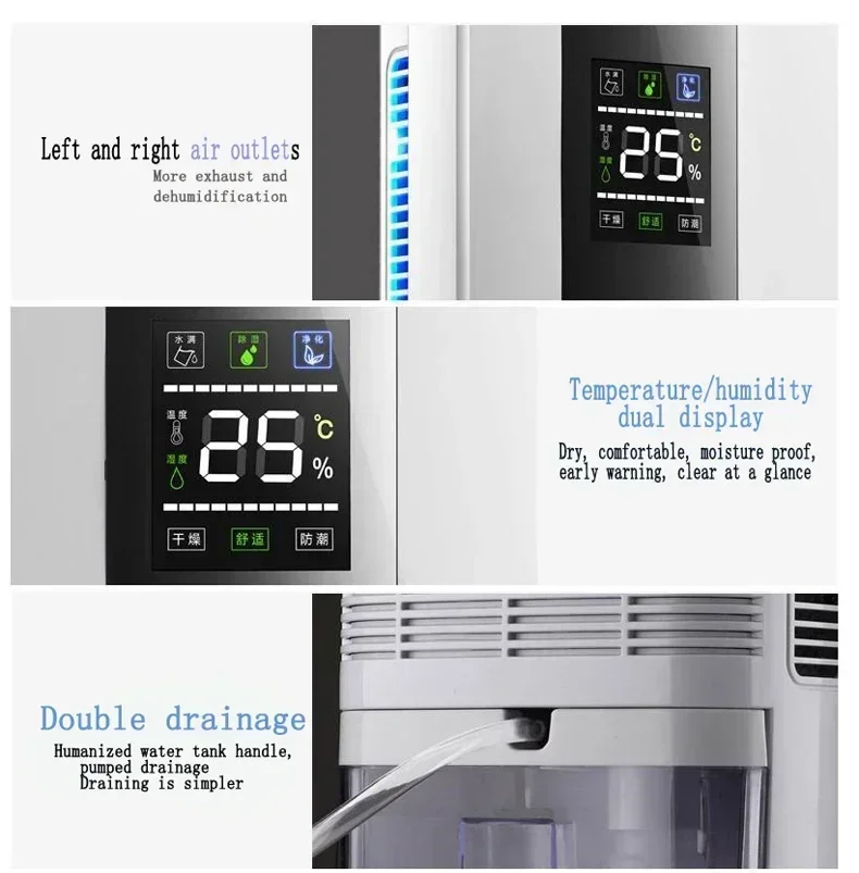 Commercial Equipment Unit Based On Dehumidifier Absorber Mute Basement Control External - 220V - Commercial Use | 220V | Timer | Commercial Equipment - Image 12